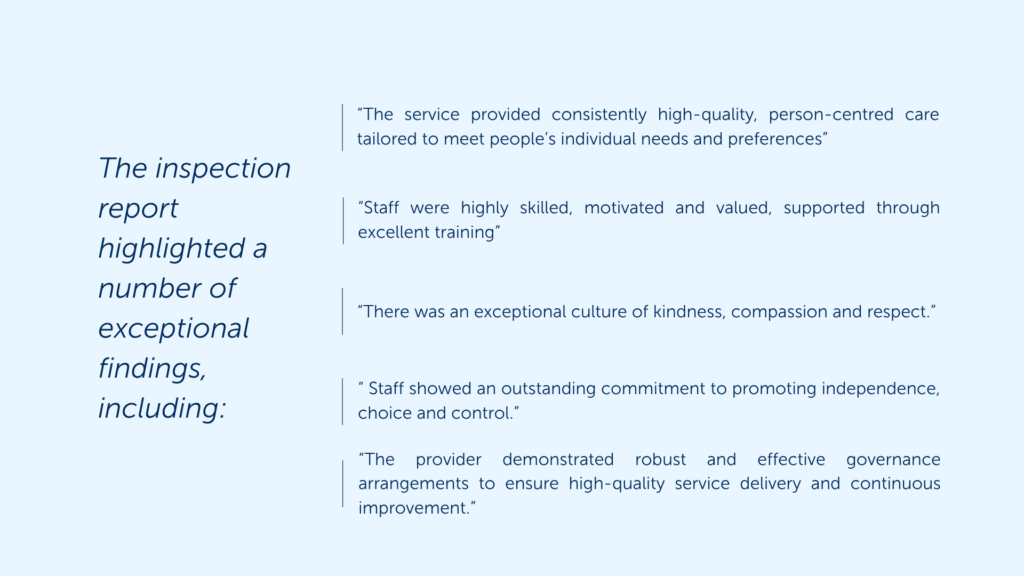 Listonshiels Apartments Rated Outstanding for Caring in CQC Inspection ...